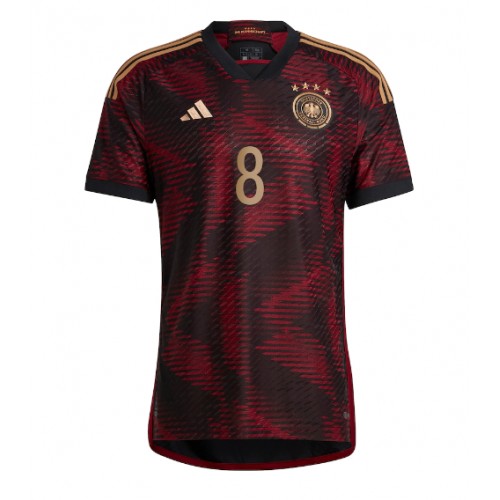 Tyskland Leon Goretzka #8 Udebanetrøje VM 2022 Kort ærmer